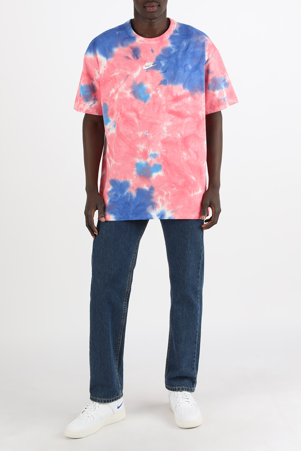 טי שירט טאי דאי בגווני ורוד וכחול